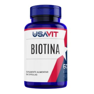 Biotina - 250 mg - 60 cáp - Usavit