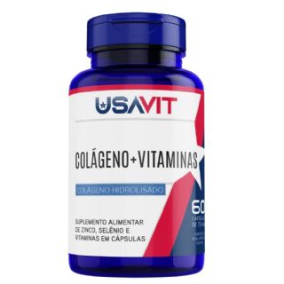 Colágeno+ Vitaminas -500mg - 60 cáps - Usavit