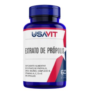 Extrato de Propólis + Vitaminas - 500mg -60 cáps - Usavit
