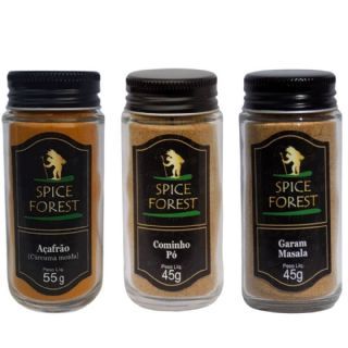 Curry, Garam Masala, Gengibre em P - Spice Forest