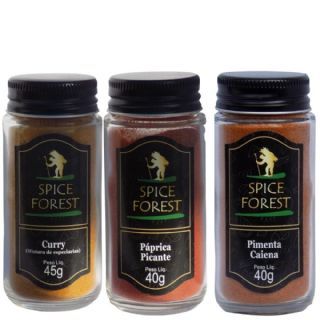 Curry, Pprica Picante, Pimenta Caiena - Spice Forest