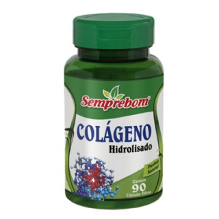 Colágeno  Hidrolisado - Semprebom - 90 caps - 450 mg
