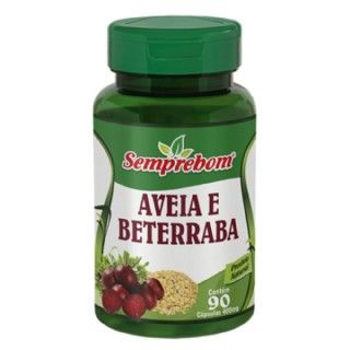 Aveia e Beterraba - Semprebom - 90 caps - 400 mg