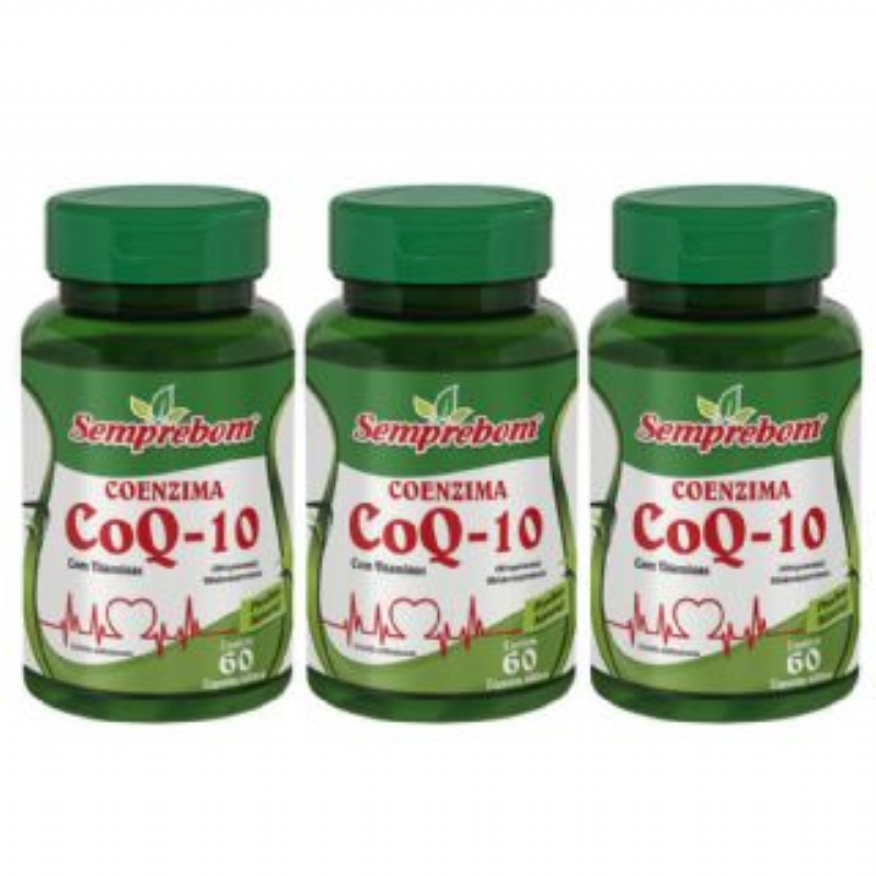 Coenzima Q-10 - Semprebom - 180 caps - 600 mg