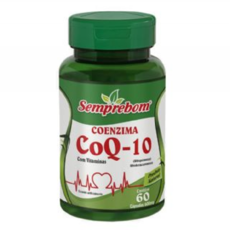Coenzima Q-10 - Semprebom - 60 caps - 600 mg