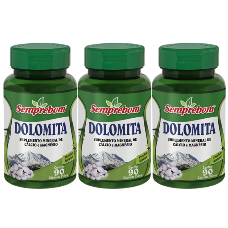 Dolomita - Semprebom - 270 caps - 950 mg