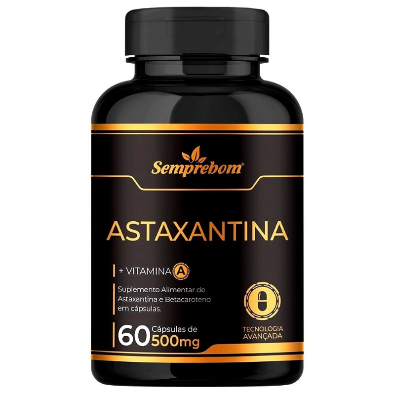 ASTAXANTINA - 500 mg (60 CAPS.) SEMPREBOM