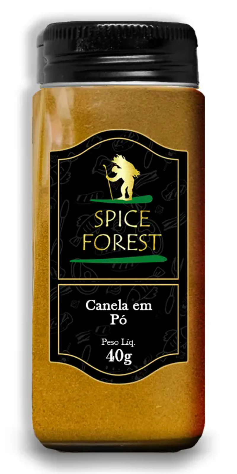 Canela em P Pura 40g - Sem Glten - Spice Forest