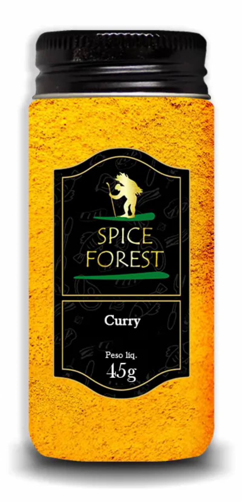 Curry 45g - Sem Glten - Spice Forest