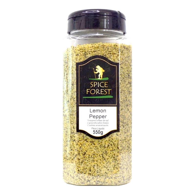 Lemon Pepper 550g  - Sem Glten - Spice Forest