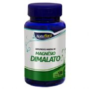 Magnésio Dimalato - Natuflora - 120 caps - 480 mg